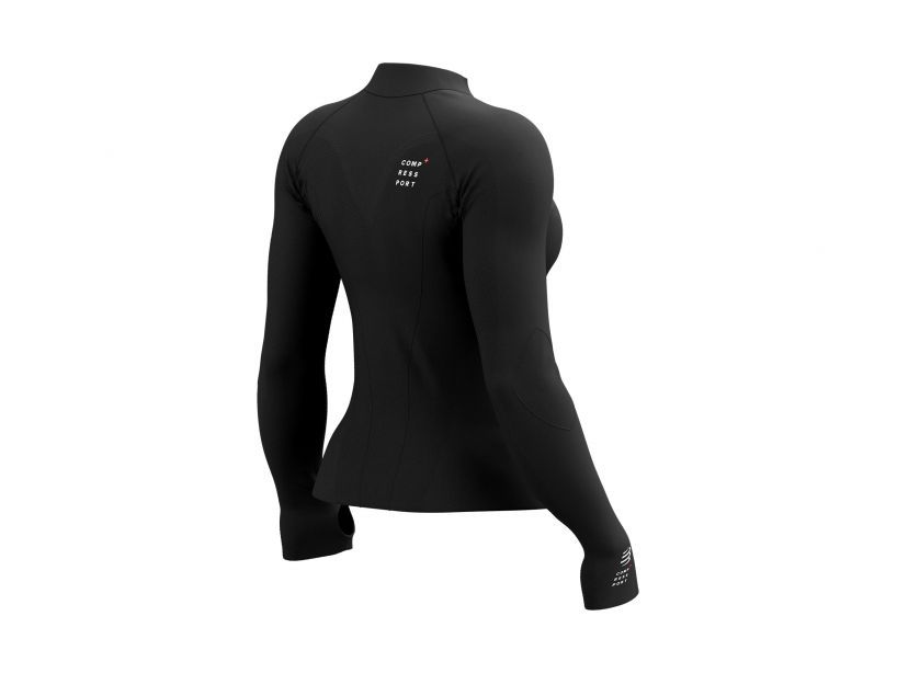 WINTER TRAIL POSTURAL LS TOP W - BLACK